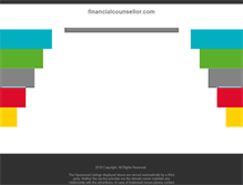 Tablet Screenshot of financialcounsellor.com